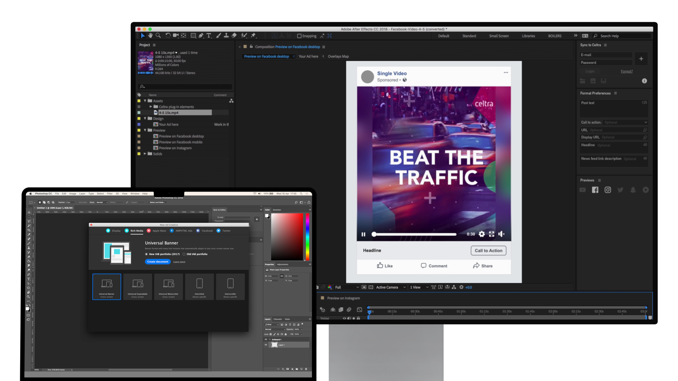 Celtra Ps & Ae plugins